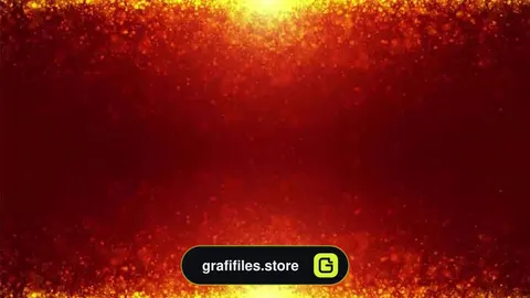 بک گراند موشن گرافیک پارتیکل طلایی Mirror Golden Particles