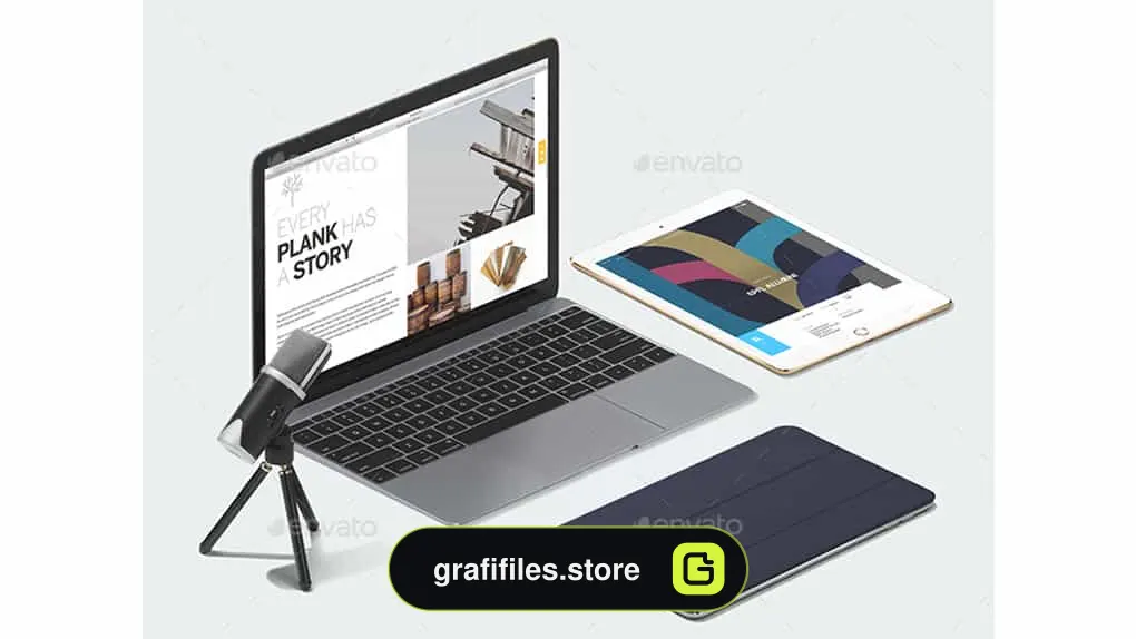 جعبه ابزار ساخت موکاپ محصولات اپل