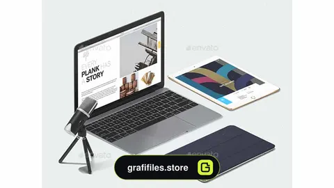 جعبه ابزار ساخت موکاپ محصولات اپل