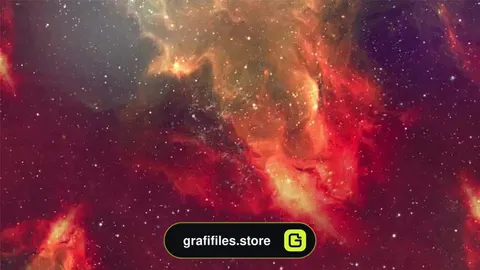 بک گراند موشن گرافیک Particles Galaxy Background