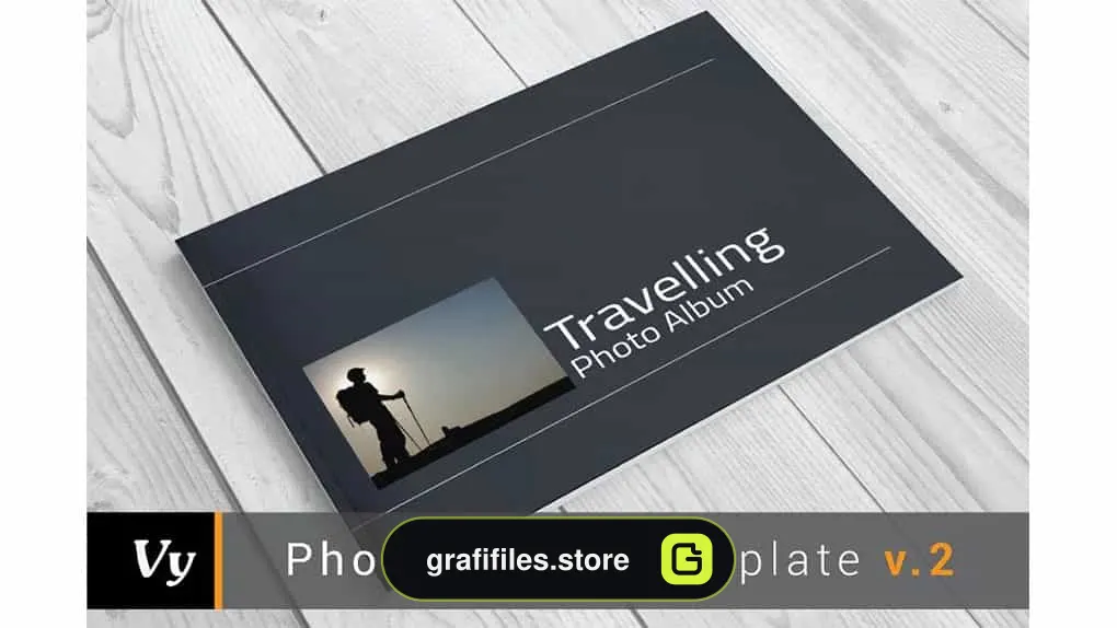 قالب ایندیزاین آلبوم عکس Photo Album Template V.02