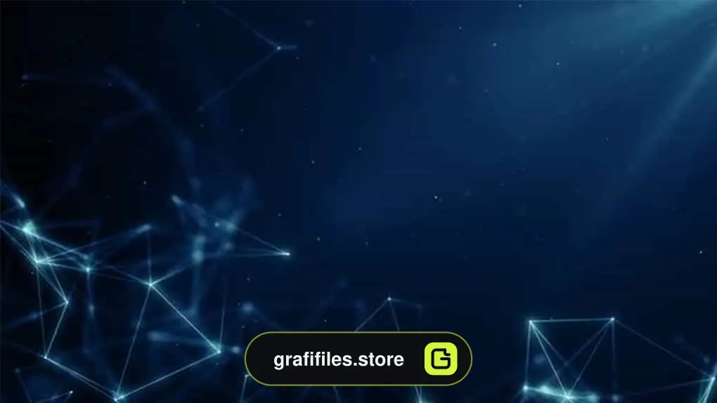 بک گراند موشن گرافیک Plexus Background Loop