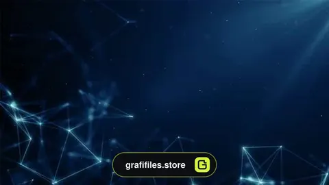 بک گراند موشن گرافیک Plexus Background Loop