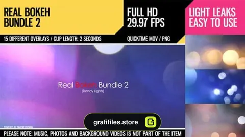 فوتیج افکت نور بوکه Real Bokeh Bundle 2