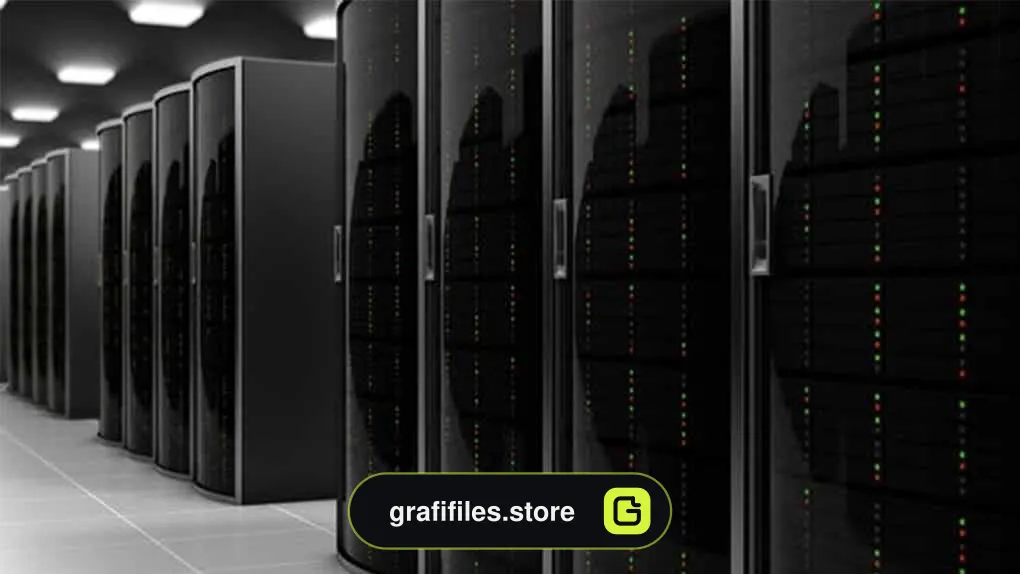 فوتیج Server Room in Cloud Datacenter