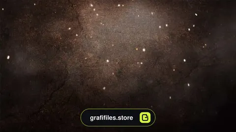 بک گراند موشن گرافیک Sparks Wall Background
