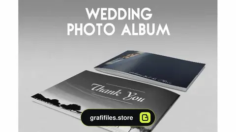 قالب ایندیزاین آلبوم عکس عروسی Wedding Photo Album Catalogue -3