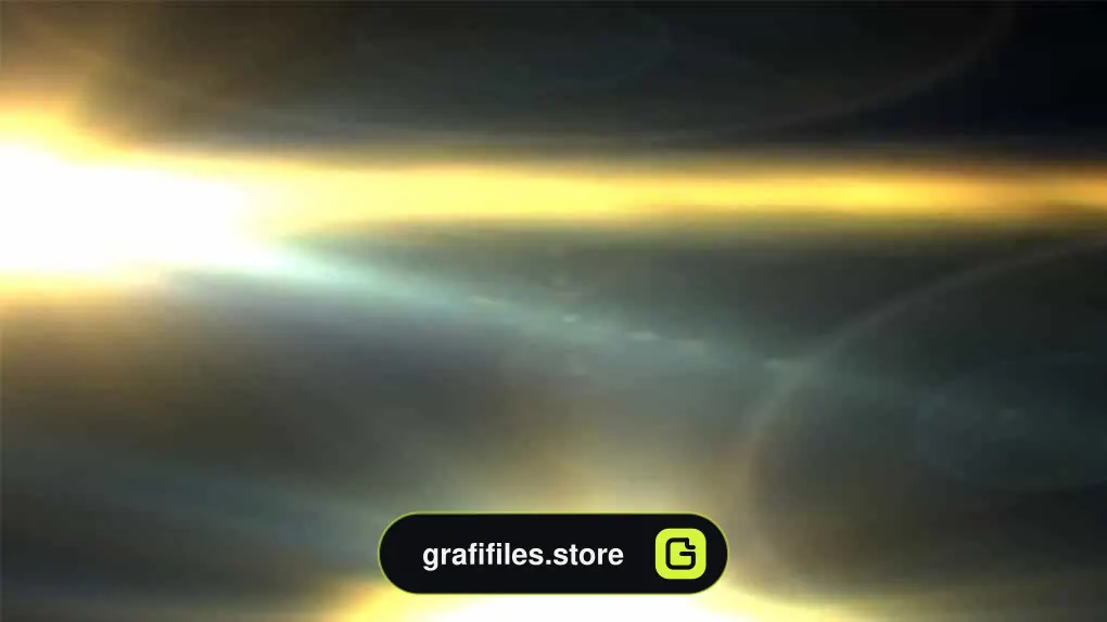ترانزیشن نوری Yellow Flare Transition