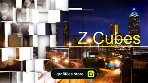 ترانزیشن سه بعدی Z Cubes – Transition