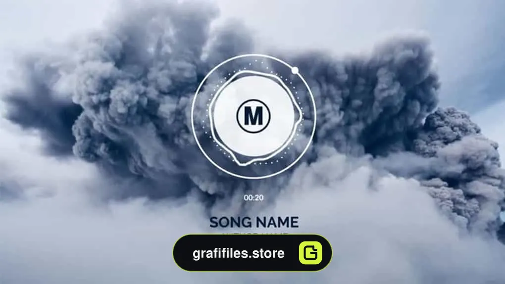 پروژه افترافکت ویژوالایزر موزیک Style Music Visualizers