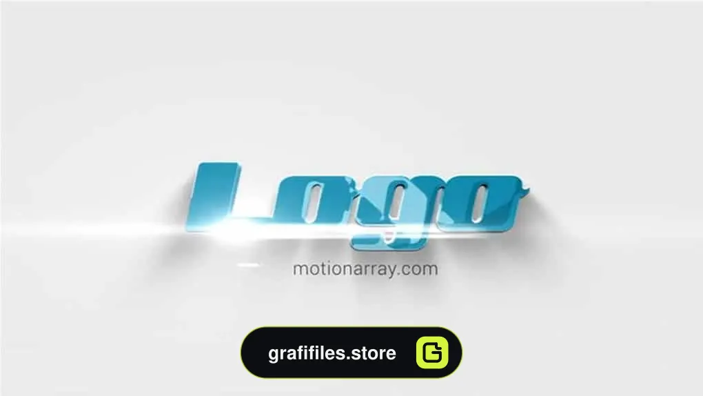 پروژه افترافکت نمایش لوگو سه بعدی