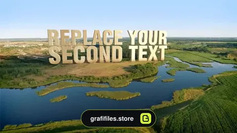 پروژه افترافکت تایتل سه بعدی Aerial 3D Titles