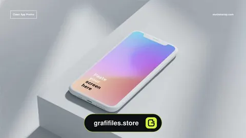 پروژه افترافکت تیزر معرفی اپلیکیشن App Promo v.2