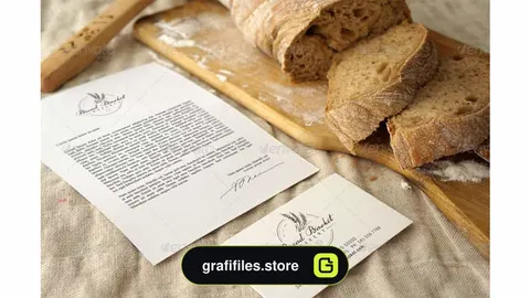 موکاپ برندینگ نانوایی