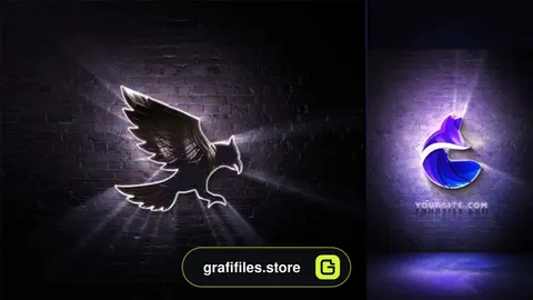 پروژه افترافکت نمایش لوگو سینمایی Cinematic Light Logo Reveal