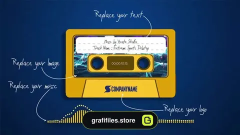 پروژه افترافکت اکولایزر Classic Audio Visualizer Logo
