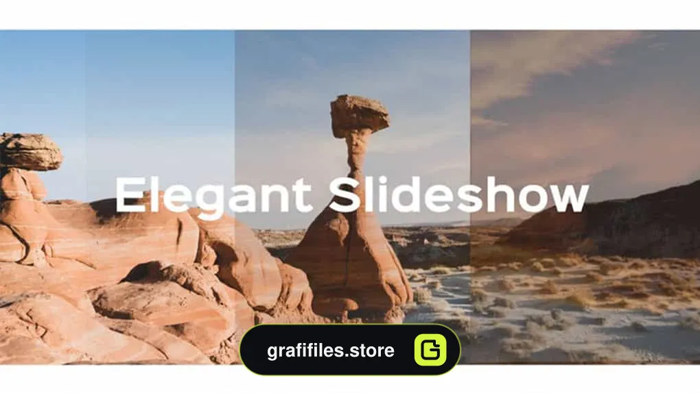 پروژه افترافکت اسلایدشو Clean Slideshow