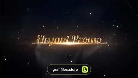 پروژه افترافکت تایتل طلایی