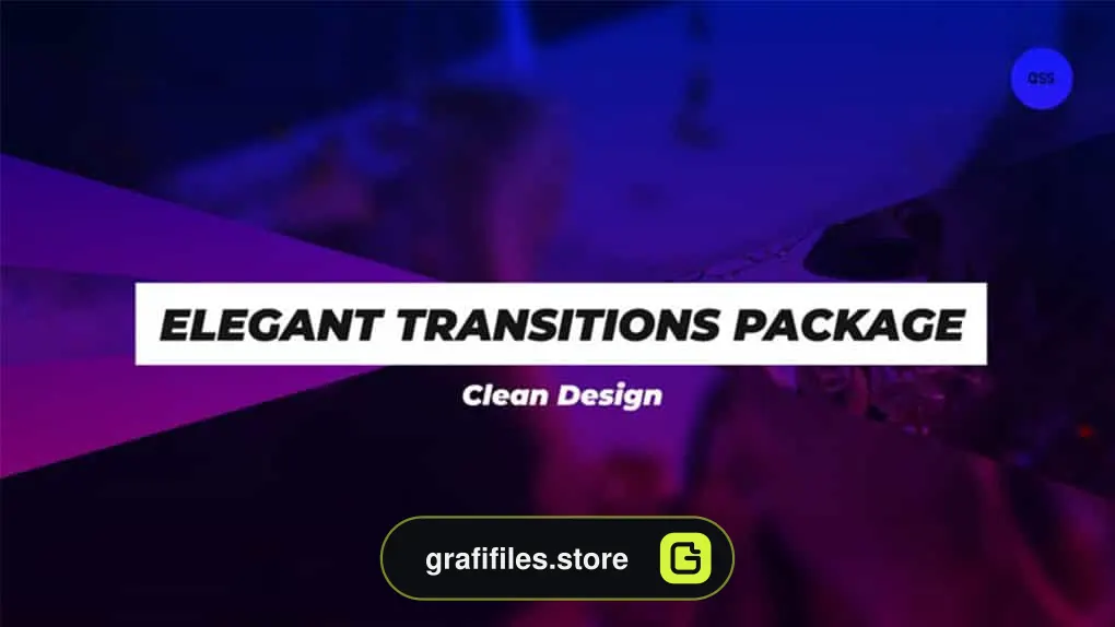 پروژه افترافکت ترانزیشن Elegant Transitions