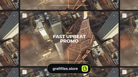 پروژه افترافکت تیزر تبلیغاتی Fast Upbeat Promo