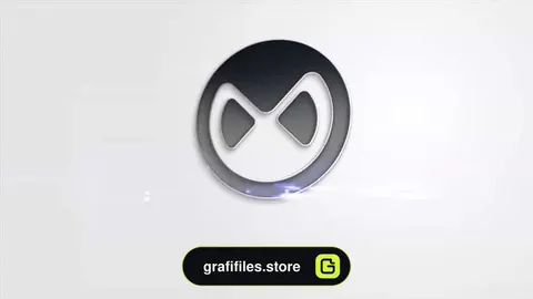 پروژه افترافکت نمایش لوگو Glossy Stroke Logo Reveal
