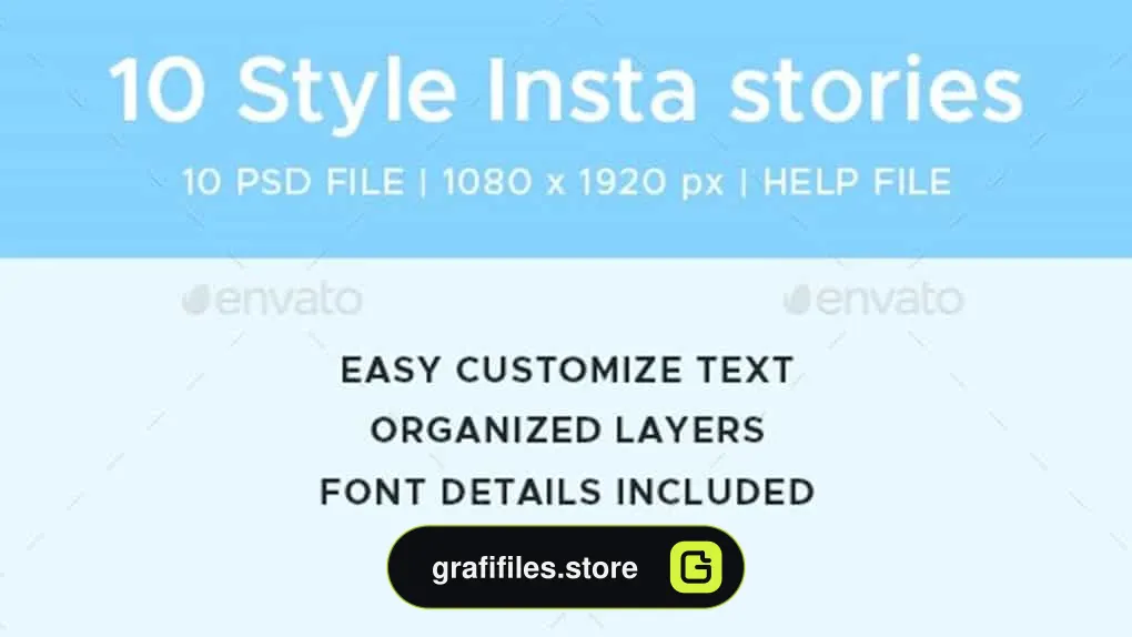 فایل لایه باز استوری اینستاگرام Instagram Stories