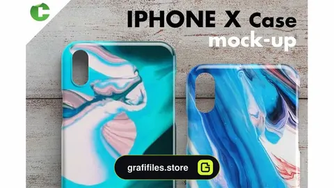 موکاپ قاب آیفون ایکس IPhone X Case Mock-up