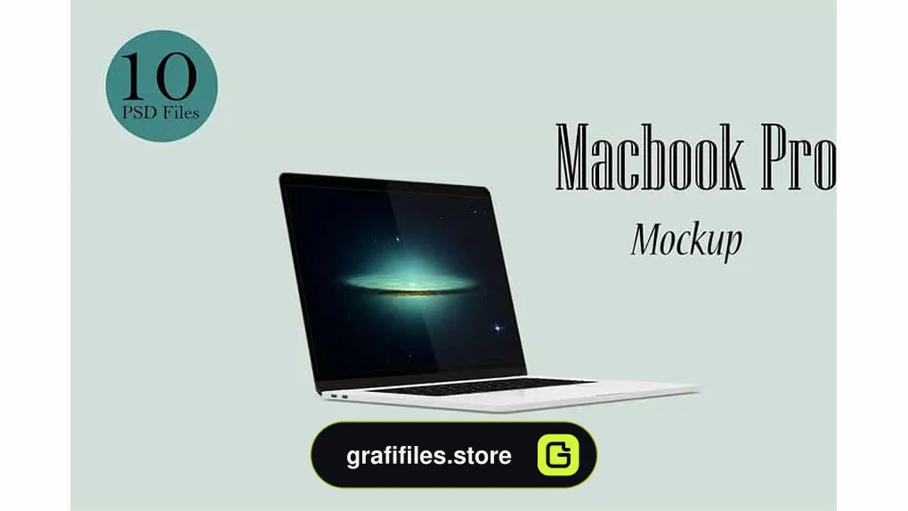 موکاپ مک بوک پرو Macbook Pro Screen Mockup