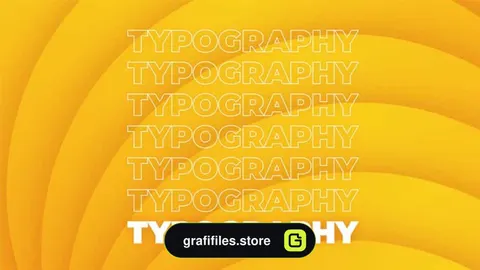 پروژه افترافکت تایپوگرافی مدرن Modern Typography Intro