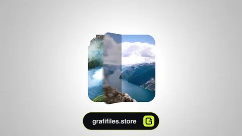 پروژه افترافکت نمایش لوگو Photo Flips Logo