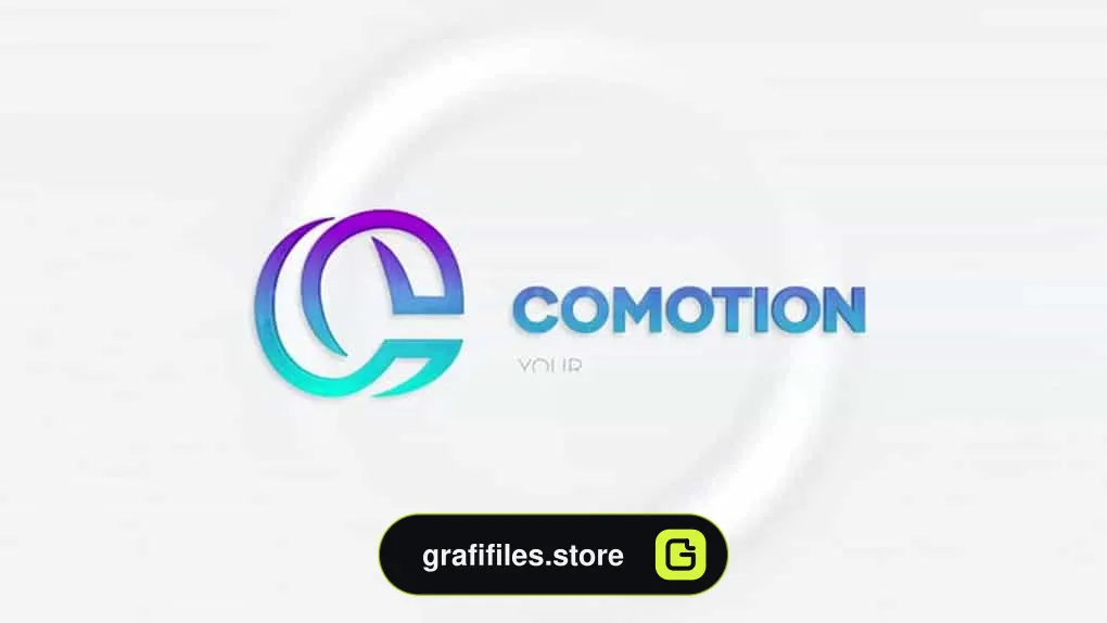 پروژه افترافکت نمایش لوگو Quick Glossy Logo