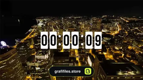 پروژه افترافکت شمارش معکوس Timer Toolkit