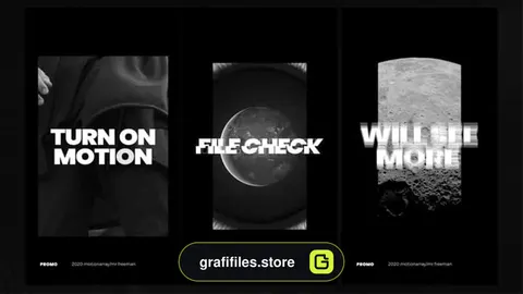 پروژه افترافکت تیزر تبلیغاتی با تایپوگرافی Typography Promo