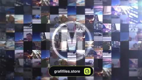 پروژه افترافکت اینترو Video Wall Intro