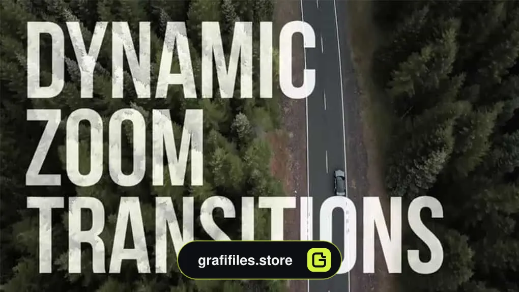 پروژه پریمیر ترانزیشن Dynamic Zoom Transitions