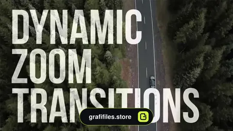 پروژه پریمیر ترانزیشن Dynamic Zoom Transitions