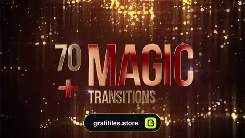 پروژه پریمیر ترانزیشن Magic Transitions