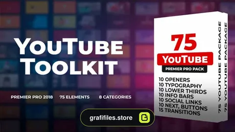 پروژه پریمیر جعبه ابزار یوتیوب YouTube Toolkit