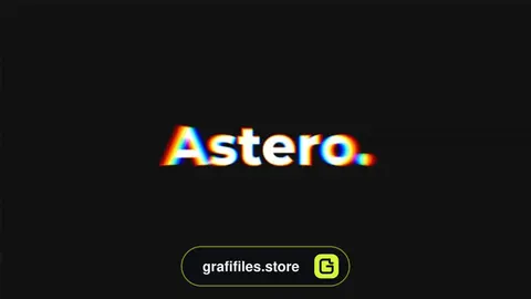 پروژه پریمیر وله با تایپوگرافی Astero - Dynamic Typo Opener