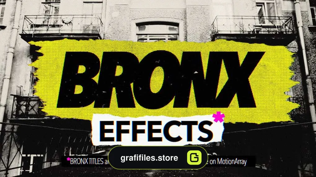 پروژه فاینال کات پرو افکت Bronx - Effects