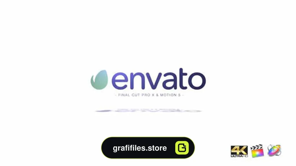 پروژه آماده فاینال کات پرو نمایش لوگو Clean Logo Reveal For Motion