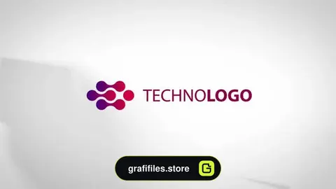 پروژه پریمیر نمایش لوگو مینیمال