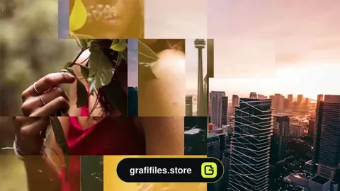 پروژه پریمیر ترانزیشن Colored Bars Transitions