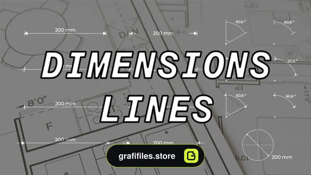 پروژه فاینال کات پرو Dimensions Lines