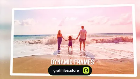 پروژه پریمیر اسلایدشو Dynamic Frames Slideshow