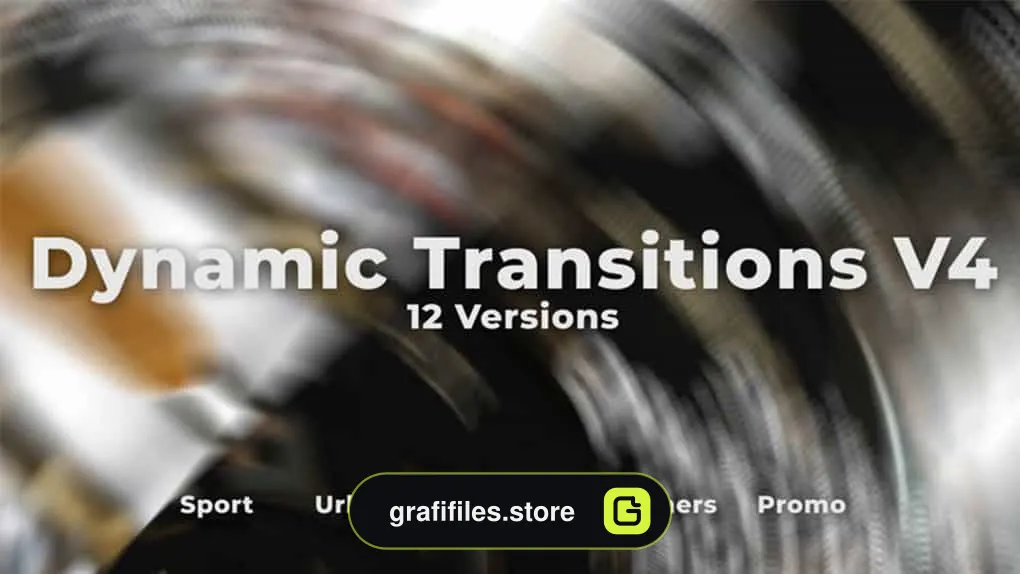 پروژه پریمیر ترانزیشن Dynamic Transitions V4