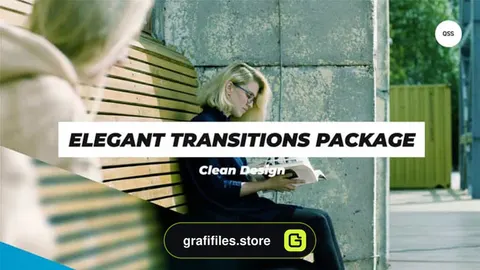 پروژه پریمیر ترانزیشن Elegant Transitions For Premiere Pro