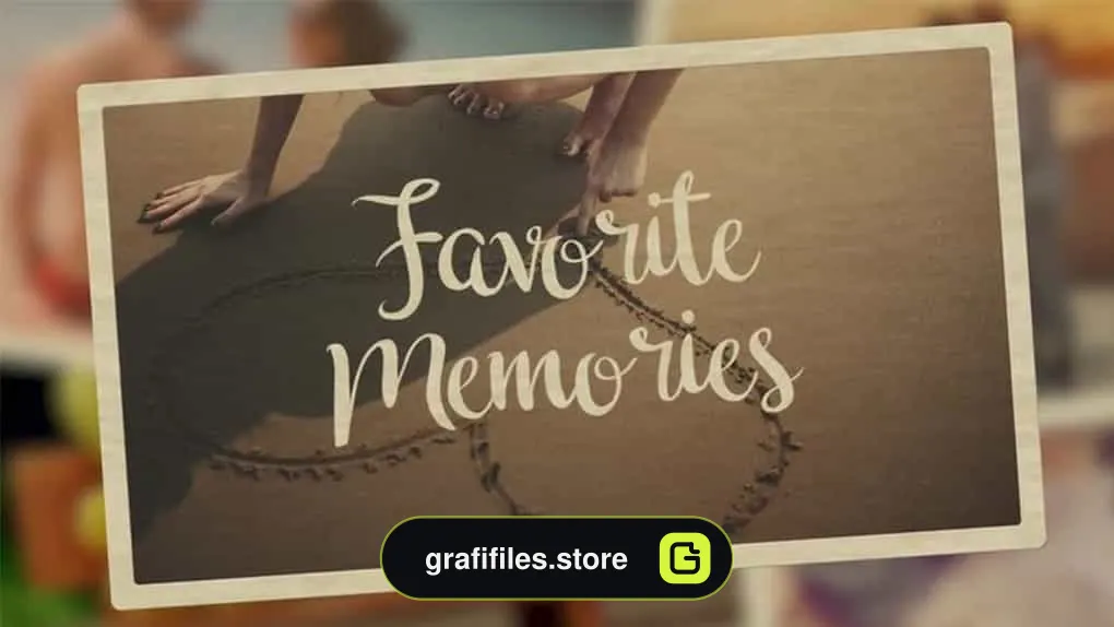 پروژه پریمیر اسلایدشو Favorite Memories
