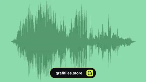 موزیک لوگو با نویز و پارازیت Glitch Logo 2