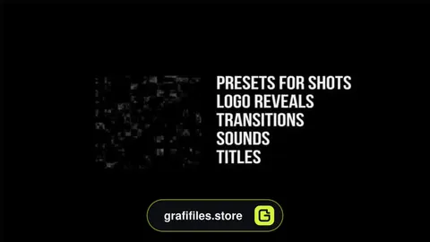 پروژه پریمیر ابزار ساخت افکت گلیچ Glitch Pack